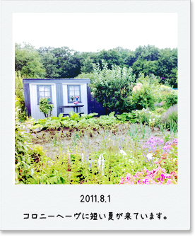 2011.8.1 コロニーへーヴの短い夏